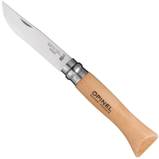 OPINEL N°06 INOX HÊTRE 23 -Uitrusting Voor Buiten 1 26542 123060 01