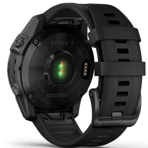 GARMIN FENIX 7 SAPPHIRE SOLAR BLACK W/BLACK BAND 22 -Uitrusting Voor Buiten 9 101778 fenix 7 sapphire solar black w black band 010 02540 35 06