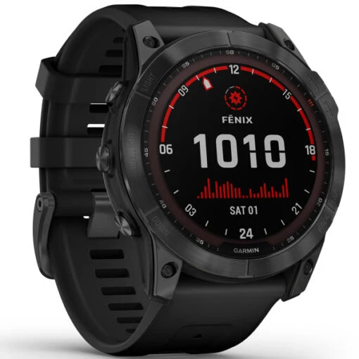 GARMIN FENIX 7X SOLAR GREY W/BLACK BAND 22 -Uitrusting Voor Buiten 9 101779 fenix 7x solar grey w black band 010 02541 01 04