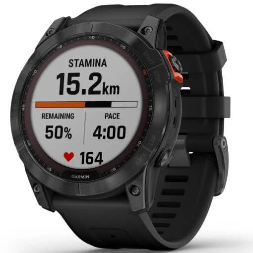 GARMIN FENIX 7X SOLAR GREY W/BLACK BAND 22 -Uitrusting Voor Buiten 9 101779 fenix 7x solar grey w black band 010 02541 01 05