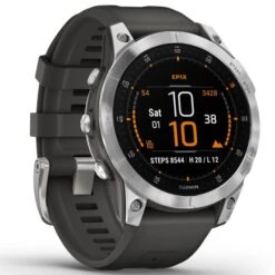 GARMIN EPIX GEN 2 SILVER W/GREY BAND 22 -Uitrusting Voor Buiten 9 101783 epix silver w grey band 010 02582 01 06