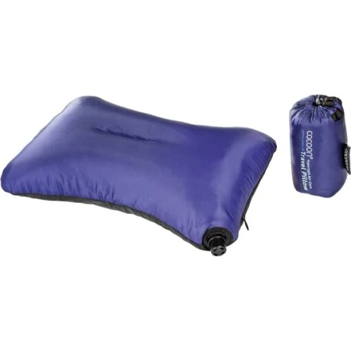 COCOON PILLOW MICROLIGHT BLACK/DARK BLUE 23 -Uitrusting Voor Buiten 9 104442 pillow microlight black dark blue coacp2 ml 01