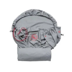 BIG AGNES SLEEPING BAG LINER COTTON GRAY 22 -Uitrusting Voor Buiten 9 104684 sleeping bag liner cotton gray blctn18 03