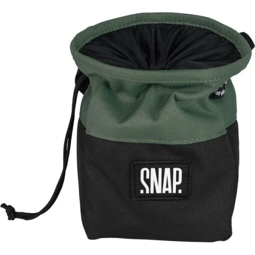 SNAP CHALK POCKET ZIP DARK KHAKI/BLACK 23 -Uitrusting Voor Buiten 9 107414 chalk pocket zip dark khaki black smz038 02