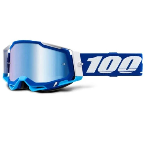 100PERCENT RACECRAFT 2 BLUE MIRROR BLUE LENS 22 -Uitrusting Voor Buiten 9 108820 racecraft 2 blue mirror blue lens 10maraf211 02