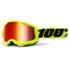 100PERCENT STRATA 2 YELLOW MIRROR RED LENS 22 -Uitrusting Voor Buiten 9 108835 strata 2 yellow mirror red lens 10mastra216 01