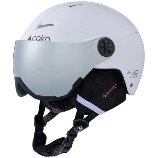 CAIRN ANDROID VISOR MAT WHITE 23 -Uitrusting Voor Buiten 9 109076 android visor mat white 060662001 01