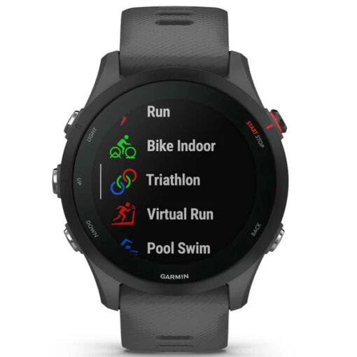 GARMIN FORERUNNER 255 GREY 22 -Uitrusting Voor Buiten 9 112215 010 02641 10 02