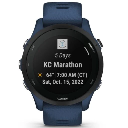 GARMIN FORERUNNER 255 TIDAL BLUE 22 -Uitrusting Voor Buiten 9 112216 010 02641 11 05