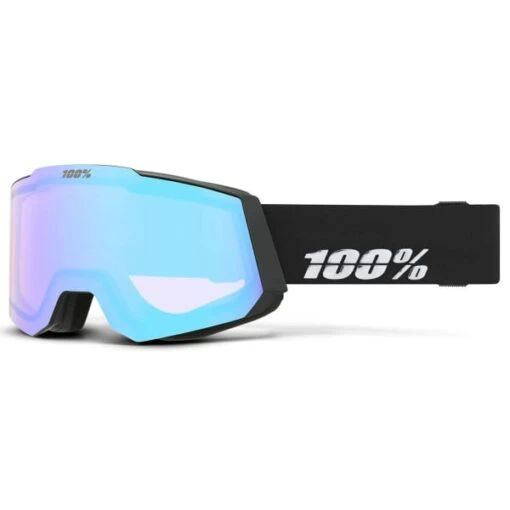 100PERCENT SNOWCRAFT HIPER GOGGLE BLACK/SILVER MIRROR SILVER LENS 24 -Uitrusting Voor Buiten 9 114028 snowcraft hiper goggle black silver mirror silver lens cp51001 00001 03