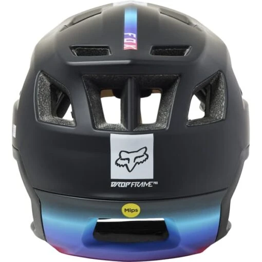 FOX DROPFRAME PRO RTRN CE BLACK 23 -Uitrusting Voor Buiten 9 118468 dropframe pro helmet rtrn ce black 30249 001 06