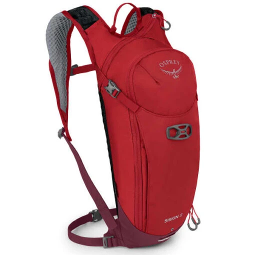 OSPREY SISKIN 8 ULTIMATE RED 23 -Uitrusting Voor Buiten 9 122220 siskin 8 ultimate red op3175 ur 01