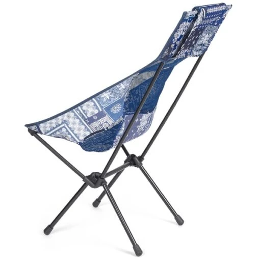 HELINOX SUNSET CHAIR BLUE BANDANNA QUILT/BLACK 23 -Uitrusting Voor Buiten 9 127747 sunset chair blue bandanna quilt black he11189 02