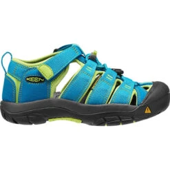 KEEN NEWPORT H2 YOUTH HAWAIIAN BLUE/GREEN GLOW 21 -Uitrusting Voor Buiten 9 40765 newport h2 youth hawaiian bluegreen glow 1012314 02