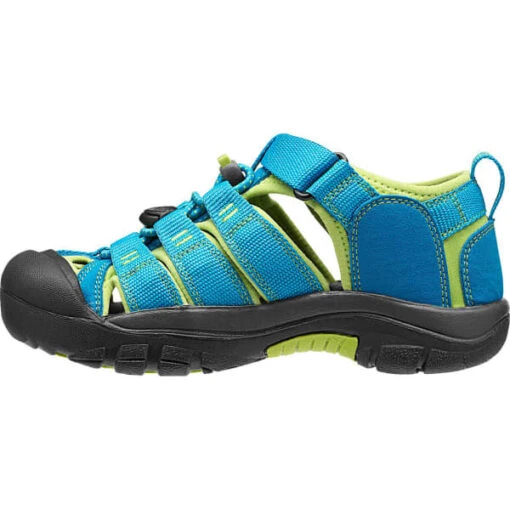 KEEN NEWPORT H2 YOUTH HAWAIIAN BLUE/GREEN GLOW 21 -Uitrusting Voor Buiten 9 40765 newport h2 youth hawaiian bluegreen glow 1012314 03