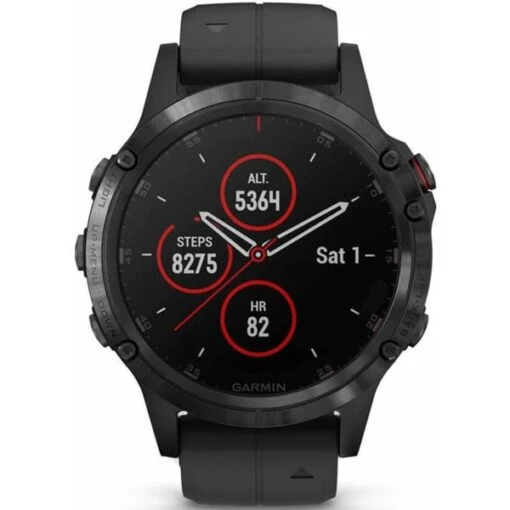 GARMIN FENIX 5 PLUS SAPPHIRE BLACK/BLACK BAND GPS 19 -Uitrusting Voor Buiten 9 51469 fenix 5s plus sapphire blk band gps 010 01988 01 02