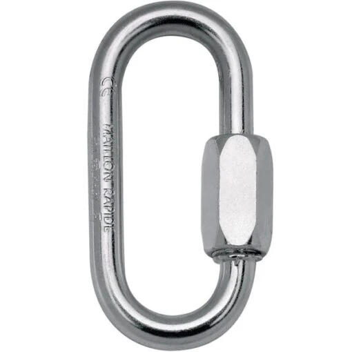 PETZL MAILLON N°5 NORMAL ACIER 22 -Uitrusting Voor Buiten 9 52711 maillon ndeg5 normal acier p49100 01