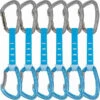 PETZL PACK 6 DEGAINES DJINN AXESS 12 CM BLEU 23 -Uitrusting Voor Buiten 9 53261 pack 6 degaines djinn axess 12 cm bleu m060da 12 01