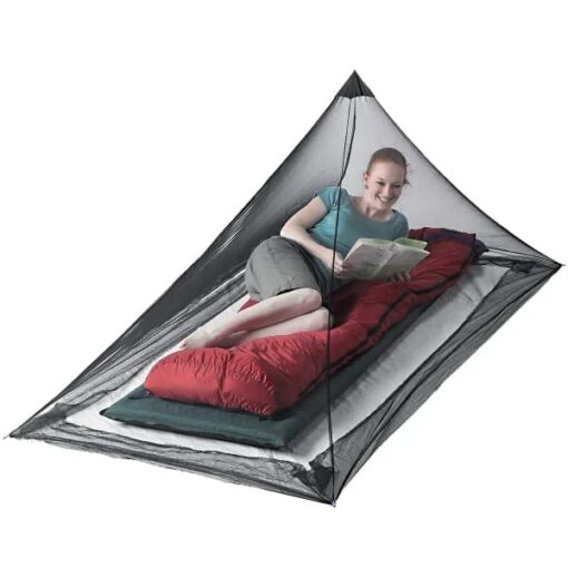 SEA TO SUMMIT NANO MOSQUITO PYRAMID NET SINGLE 23 -Uitrusting Voor Buiten 9 61666 nano mosquito pyramid net single dmosqsing4 01