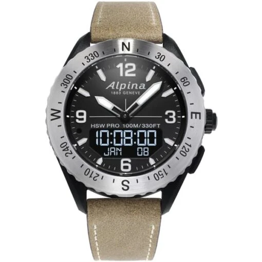 ALPINA WATCHES ALPINERX BLACK/LIGHT BROWN 21 -Uitrusting Voor Buiten 9 76781 al 283lbbw5saq6 01