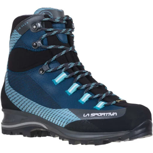 LA SPORTIVA TRANGO TRK LEATHER W GORE-TEX OPAL/PAC BLUE 23 -Uitrusting Voor Buiten 9 82455 trango trk leather w gtx opal pac blue 11z618621 01