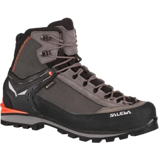 SALEWA MS CROW GORE-TEX WALLNUT/FLUO ORANGE 22 -Uitrusting Voor Buiten 9 83756 ms crow gore tex wallnut fluo orange 00 0000061328 7512 01