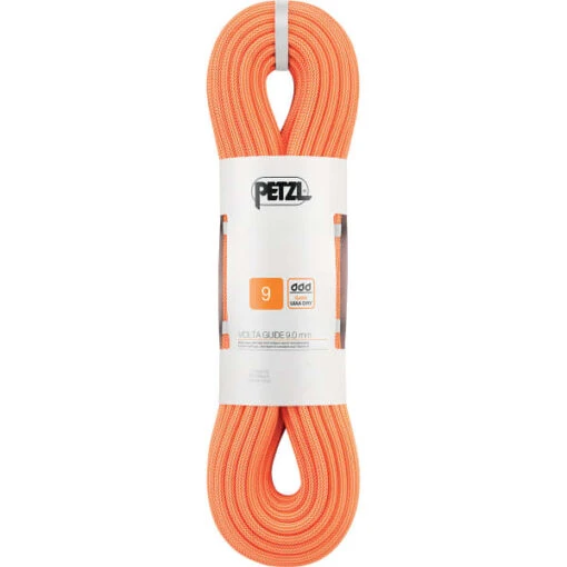 PETZL VOLTA GUIDE 9MM ORANGE 80M 22 -Uitrusting Voor Buiten 9 84653 corde volta guide 9 0 mm orange 80m r36ao 080 01