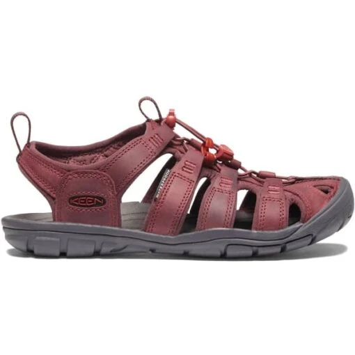 KEEN CLEARWATER CNX LEATHER W WINE/RED DAHLIA 23 -Uitrusting Voor Buiten 9 88523 800350 50 18 01