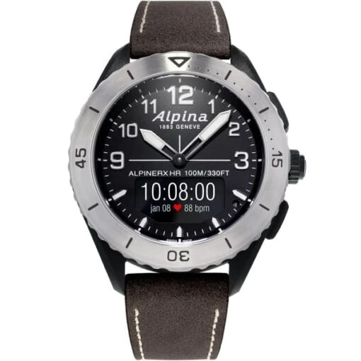 ALPINA WATCHES ALPINERX ALIVE BLACK/BROWN 21 -Uitrusting Voor Buiten 9 88860 al 284lbbw5saq6 01