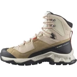 SALOMON QUEST ELEMENT GORE-TEX W SAFARI/VANILLA/MECCA ORANGE 22 -Uitrusting Voor Buiten 9 90238 quest element gore tex w safari vanilla mecca orange l41457500 03