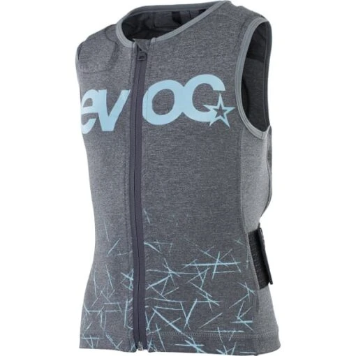 EVOC PROTECTOR VEST KIDS CARBON GREY 22 -Uitrusting Voor Buiten 9 98903 protector vest kids carbon grey 301514121 02