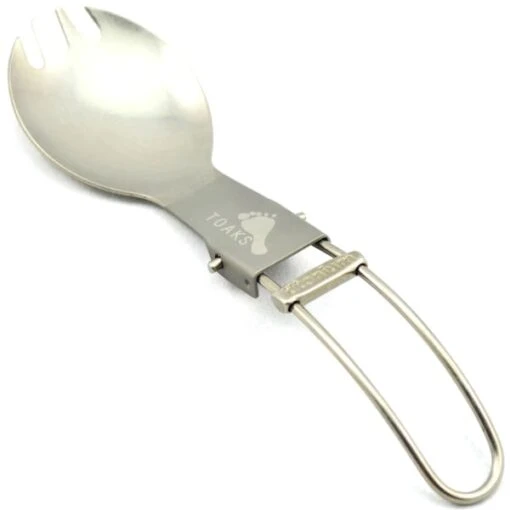 TOAKS TITANIUM FOLDING SPORK 23 -Uitrusting Voor Buiten 9 99696 titanium folding spork slv 06 02